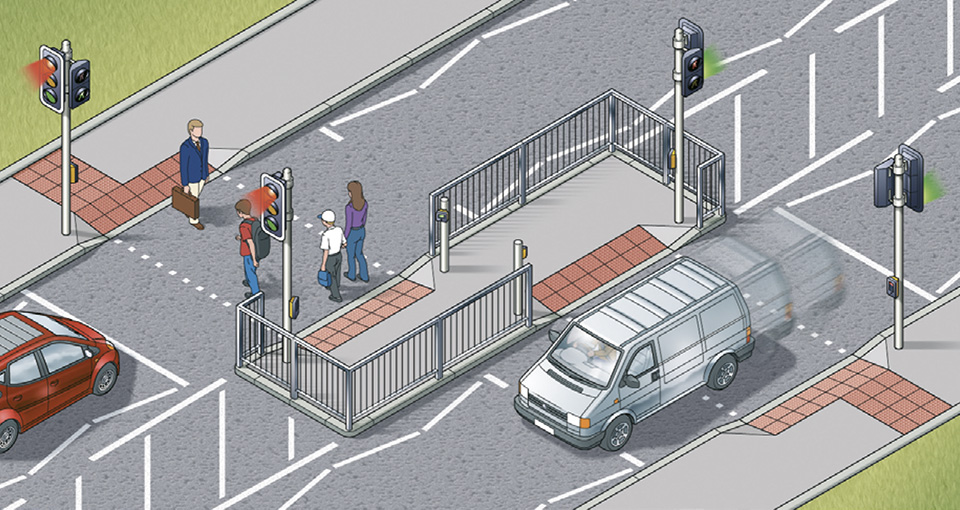 Zebra crossing sign - Theory Test